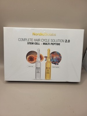 NordicBiolabs Complete Hair Cycle Solution 2.0 Multi-Peptide Hair Treatment 20ct