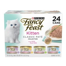 Tender Seafood, Turkey, Chicken and Salmon Flavor Variety Pack Wet Cat Food