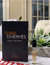 Hermes Terre D'Hermes Parfum Pure Perfume Sample Spray .06oz, 2ml