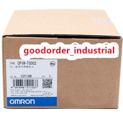 Genuine Omron CP1W-TS002 Temperature Sensor Unit CP1WTS002 New In Box