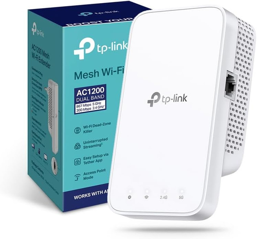 Ripetitore Wifi RE330 AC1200: Amplificatore TP-Link per Casa 120 mq
