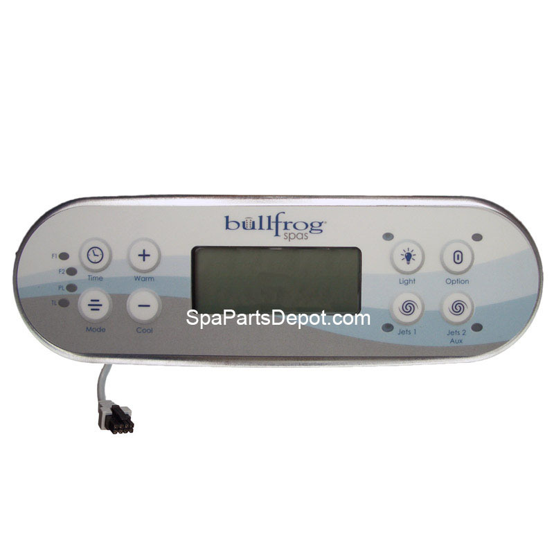 Details About Bullfrog Spa Control Panel Premier 8 Button