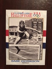1991 Impel U.S. Olympic Hall of Fame #6 - Babe Didrikson