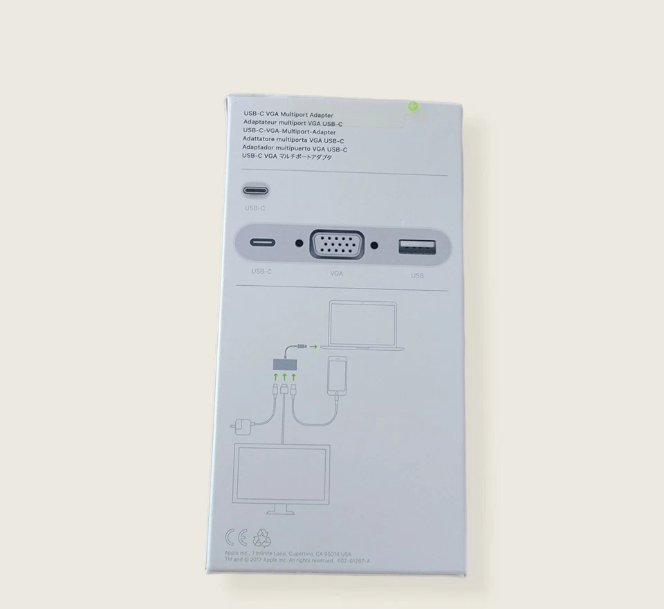 Apple USB-C VGA Multiport Adapter - White - Image 3 of 3