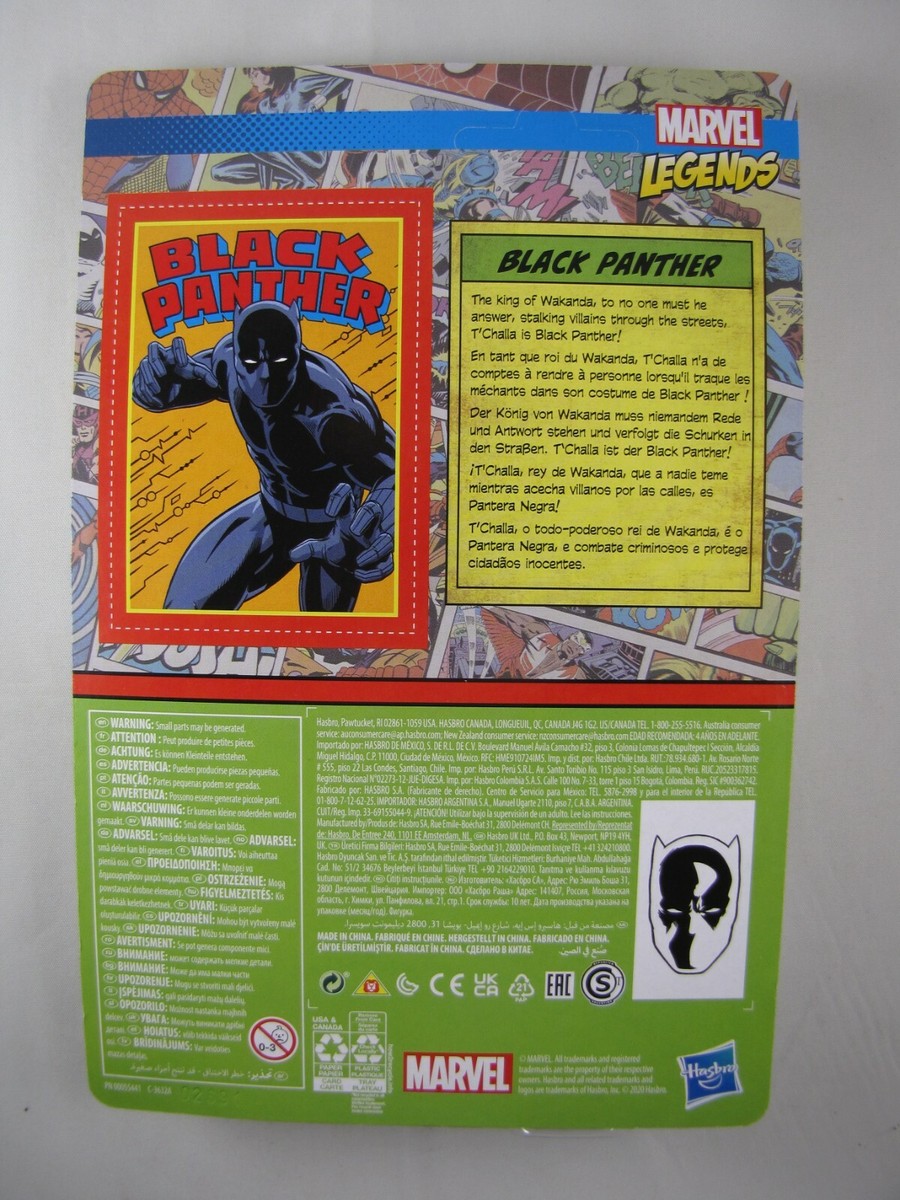 Marvel Legends #1 First Edition Black Panther Kenner Vintage