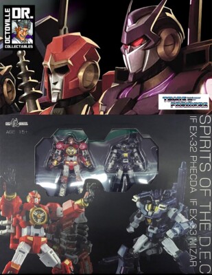 Iron Factory IF-EX32 IF-EX33 Spirits of the D.E.C. Phecda & Mizar / Vos & Kaon
