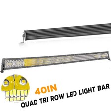 22 30 40 50 Led Work Light Bar Quad Row Flood Spot Driving Truck Offroad Atv 22 30 40 50 Led Work Light Bar Quad Row Flood Spot Driving Truck Offroad Atv