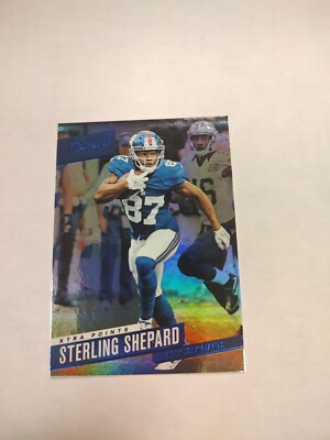 2017 Prestige Xtra Points Blue #145 Sterling Shepard (PWE)