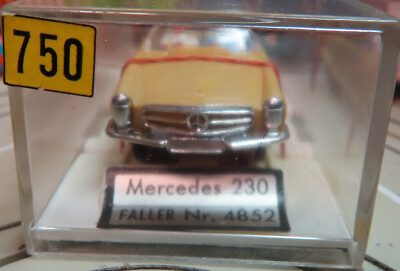 Faller AMS 4852 ~ Mercedes 230 Cabrio in OVP, 60er Jahre Spielzeug #DEZ3049