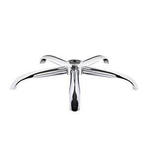 Replacement HighArch 5 Star Spoke Office Chair Base in Stylish Chrome Finish