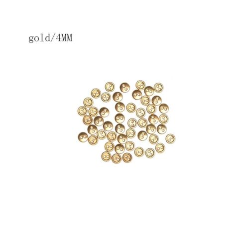 Handmade Metal Fabric Sewing Buttons Round Buttons Doll Button Apparel Sewing - Picture 14 of 16