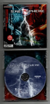 SECRET SPHERE: HEART & ANGER CD JAPAN IMPORT POWER PROG METAL