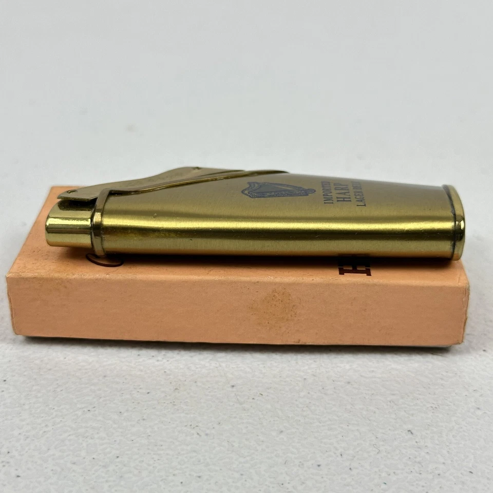 Crown Harp Guinness Lager Beer Lighter Japan Advertising NOS w/ Box - Image 4 of 4