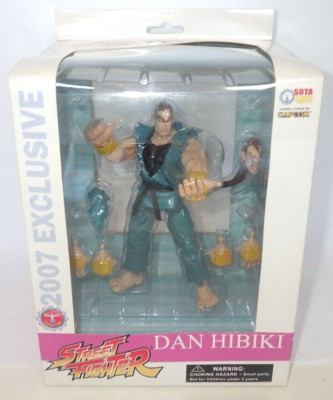 SOTA Toys Street Fighter Dan Hibiki SDCC 2007 Exclusive Figure Capcom Rare Japan