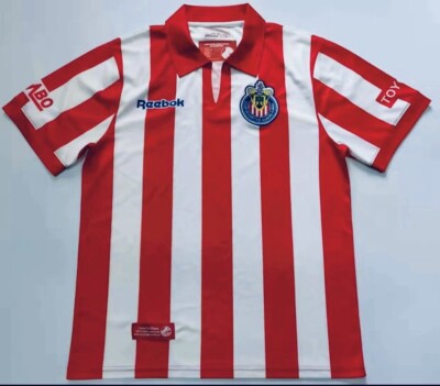 Chivas Del Guadalajara Size S  07-08 Rojiblanca Especial Retro