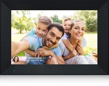10-Inch Digital Smart Picture Frame with WiFi, HD IPS Screen, 32GB Storage