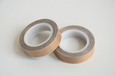 2 X 33Ft Teflon Tape Ptfe 180Um Thicker 70-260°C Adhesive High Temp Fiberglass