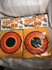 Bird-X Yellow Scare Eye Visual Bird Chaser Repeller 2 Pkgs Farm Crops Garden NEW