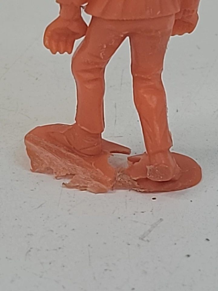 Пластиковая фигурка монстра Франкенштейна Frito Lay 1960-е оранжевая коробка 12 - Изображение 4 из 4