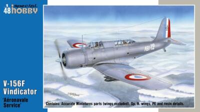 Vought V-156F Vindicator (French Aeronavale MKGS) #48213 1/48 SPECIAL HOBBY