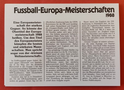 Polen 200 Złotych 1987 PP PRÓBA Fußball-Europameisterschaft 1988 Coin Cover TOP - Bild 5 von 5