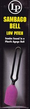 LP LATIN PERCUSSION HAND HELD LOW PITCH SAMBAGO BELL - NEW 