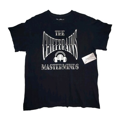 ChiefBrains Apparel Limited Edition Brain Masterminds T Shirt Mens Cotton New