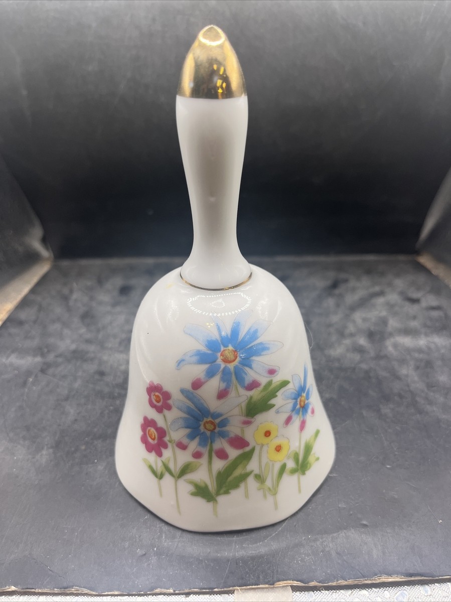 Vintage Porcelain Bell Hand Painted Made in Japan. AD | eBay