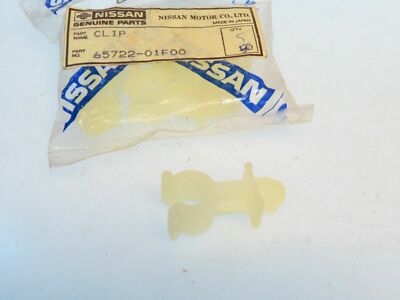 Hood Lock Control Cable Clamps Fits Nissan 200SX GL & SGL 1984