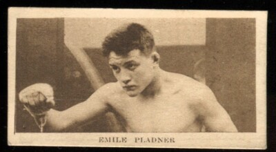 Tabakkarte, Godfrey Phillips, SPORTING CHAMPIONS, 1929, Emile Pladner, #34