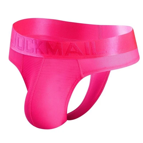 JOCKMAIL Men Ultra Soft T-Back Sexy Mesh Underwear Comfortable Pouch Jock Strap - Bild 10 von 24
