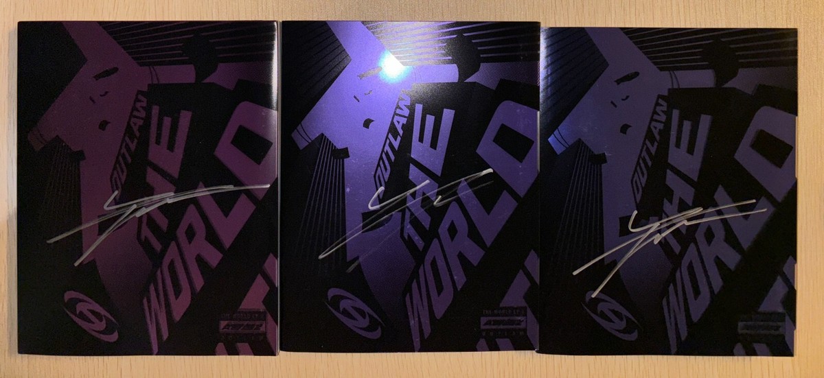 ATEEZ [THE WORLD EP.2 : OUTLAW] YUNHO Autographed Signed Album