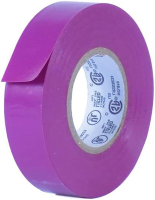 MAT Professional Grade Electrical Tape Purple - 3/4 Inch X 66Ft. - Waterproof, F