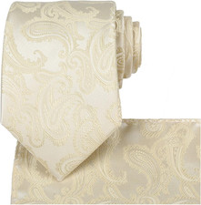 Mens Extra Long Tie Paisley Pattern Necktie  Gift Box 63'' XL 