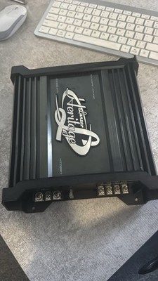 Lanzar Heritage HTG237 2-Channel 1000W RMS Car Audio Amplifier
