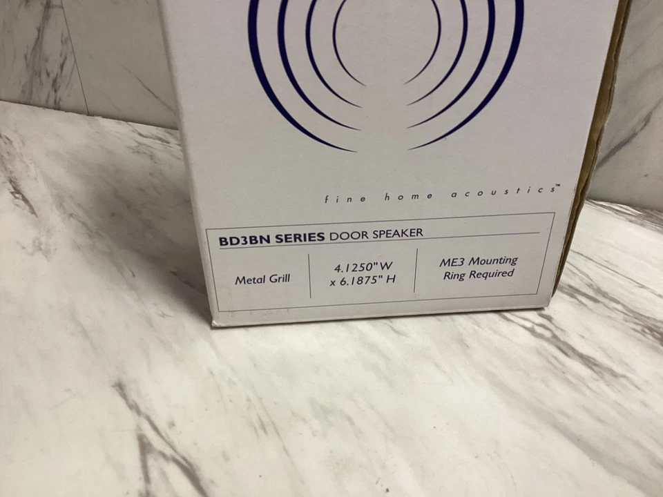 M&S DS3NB Brushed Nickel Wall Door Speaker With Bell Button - Image 4 of 4