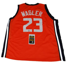 KEATON WAGLER signed (ILLINOIS FIGHTING ILLINI) basketball jersey JSA CR86399