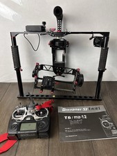 Varavon Birdycam 2 3-Axis Motorized Stabilizer Gimbal, Graupner MZ-12 controller