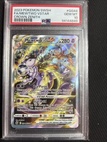 Mewtwo VSTAR GG44/GG70 psa 10