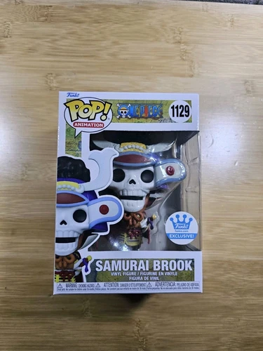 Funko POP! #1129 One Piece-Samurai Brook Funko Shop Ex NON Chase + Protector