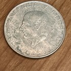 1955 Cinco 5 Pesos Mexico Hidalgo .720 Silver Coin A6 — photo 2