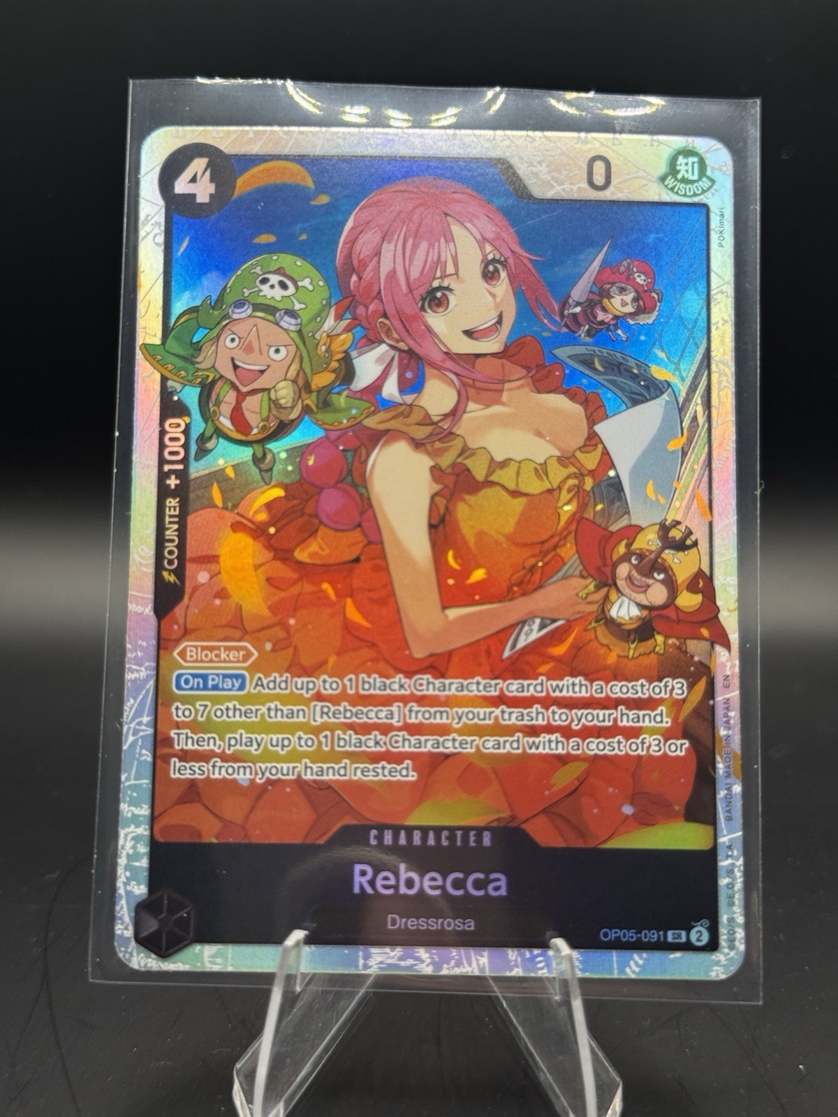 Rebecca OP05-091 Awakening of the New Era Foil