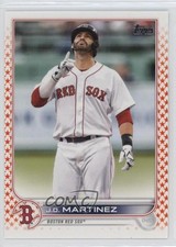 2022 Topps Series 1 Orange Star /99 JD Martinez #182 b4d