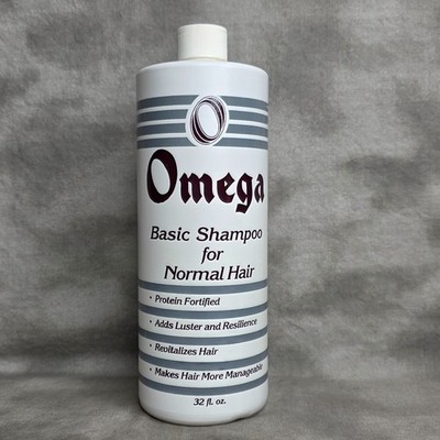 Omega Basic Shampoo for Normal Hair 32 oz New, Old Stock