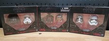 Star Wars  Black Series Titanium Darth Vader Stormtrooper Pilot Poe Helmets