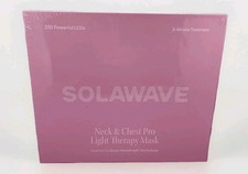 New Solawave Neck  Chest Pro Light Therapy Mask