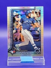 Anthony Santander 2025 Topps Chrome Prism Refractor SP 🔥 Blue Jays