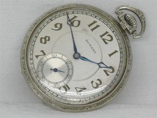 Vintage 10 Size Howard 21 Jewel Signed 3x Pocket Watch 14k Gold Fill Running Vintage 10 Size Howard 21 Jewel Signed 3x Pocket Watch 14k Gold Fill Running