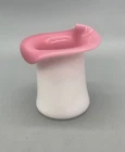 Miniature Pink Cased JIP Vase 3” Fenton