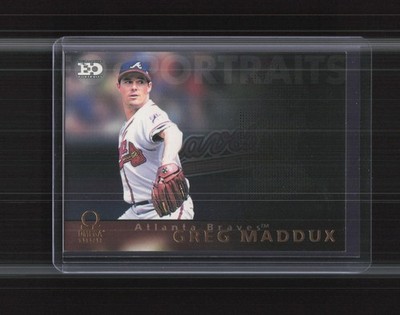 1999 Pacific Omega 3 Greg Maddux EO Portraits